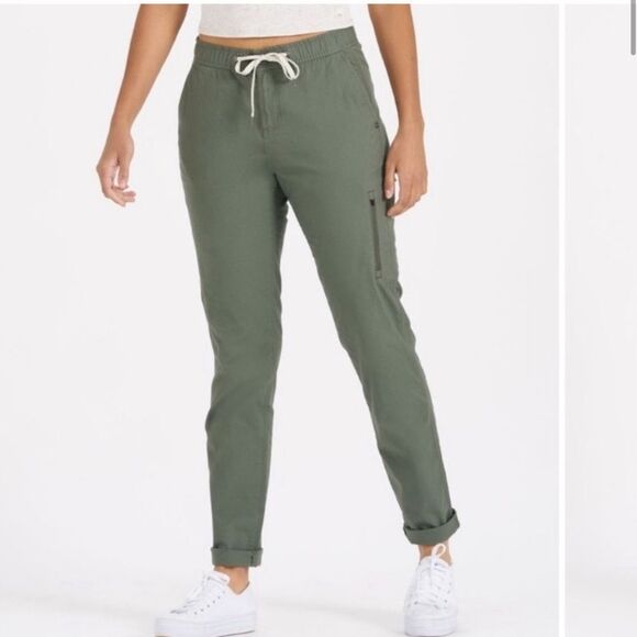 Vuori Ripstop Pants in Green Size Small - Picture 1 of 9